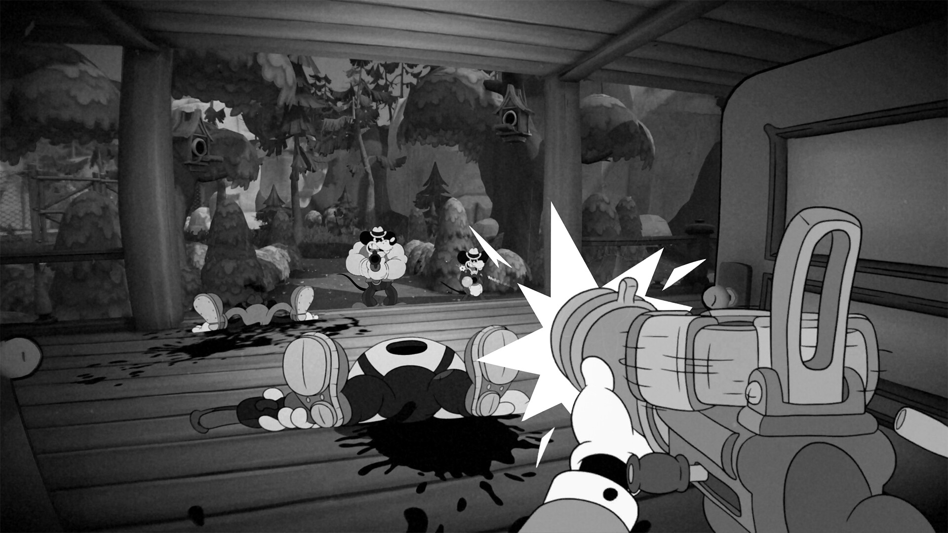 Jack Pepper investigates a crime scene in Mouseburg