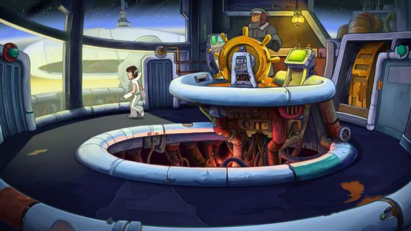 Screenshot z Goodbye Deponia