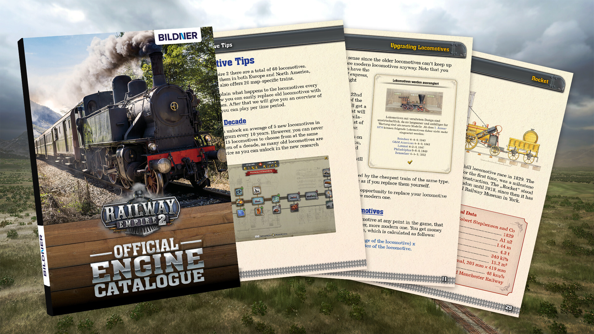 Railway Empire 2 - Official Guide: Engine Catalogue (PDF) Featured Screenshot #1