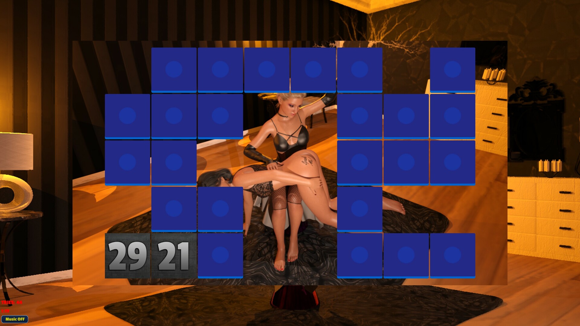 Sexy Memory Puzzle - Spanking Girls screenshot #2