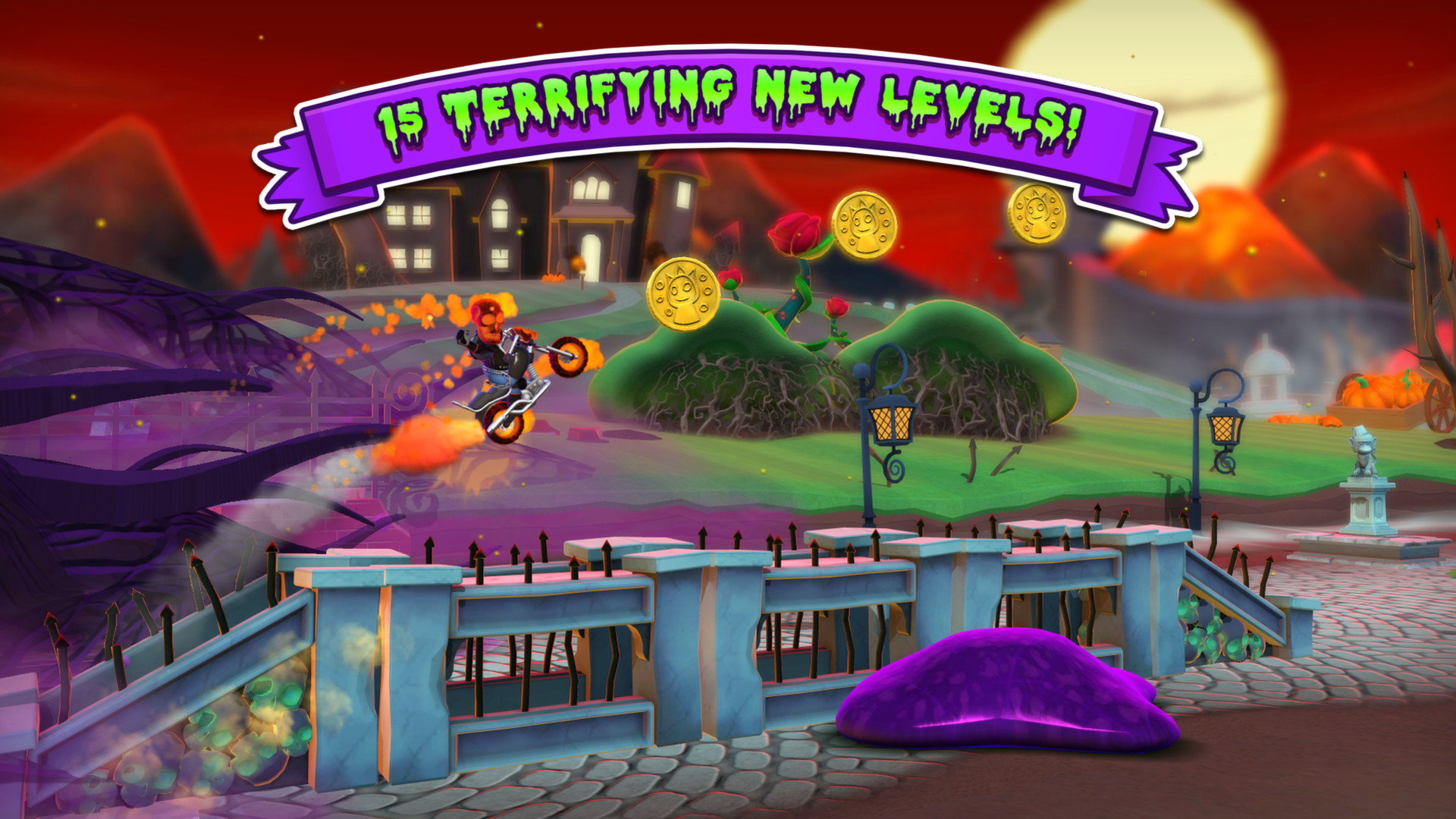 Joe Danger 2: Undead Movie Pack Featured Screenshot #1