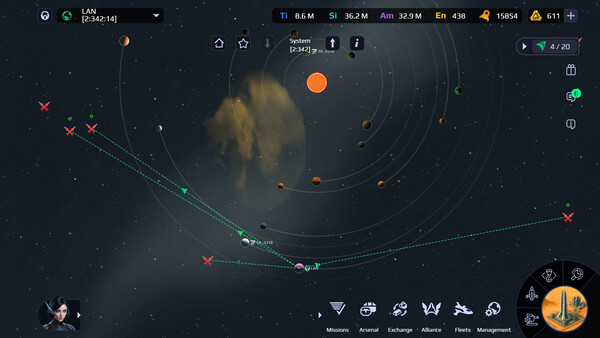 Screenshot z War For Galaxy: New Era