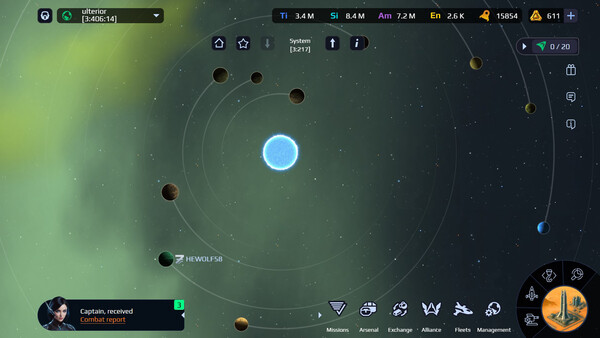 Screenshot z War For Galaxy: New Era