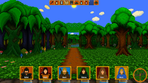 Screenshot z Chronicles of Vaeltaja: In Search of the Great Wanderer