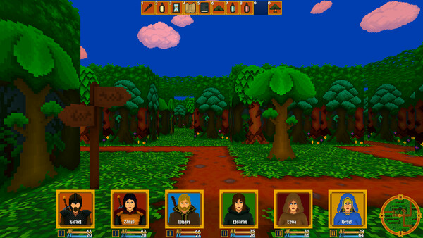 Screenshot z Chronicles of Vaeltaja: In Search of the Great Wanderer