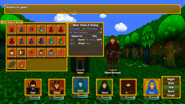 Screenshot z Chronicles of Vaeltaja: In Search of the Great Wanderer