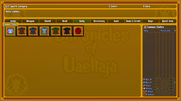 Screenshot z Chronicles of Vaeltaja: In Search of the Great Wanderer