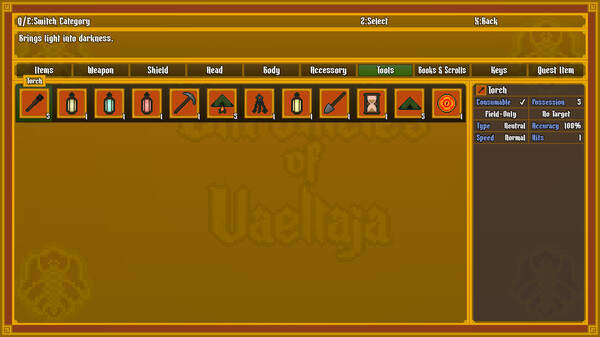 Screenshot z Chronicles of Vaeltaja: In Search of the Great Wanderer