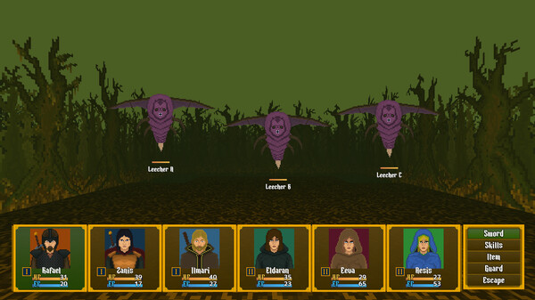 Screenshot z Chronicles of Vaeltaja: In Search of the Great Wanderer