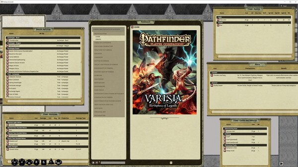 Fantasy Grounds - Pathfinder RPG - Pathfinder Player Companion: Varisia, Birthplace of Legends