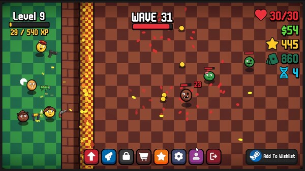 Скриншот 3 из игры Emojis vs Zombies