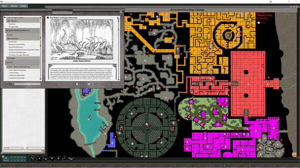 Fantasy Grounds - D&D Classics: Dragon Mountain (2E)
