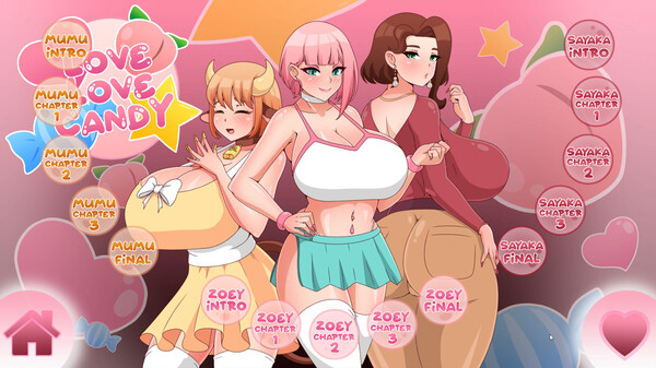 Screenshot z Love Love Candy