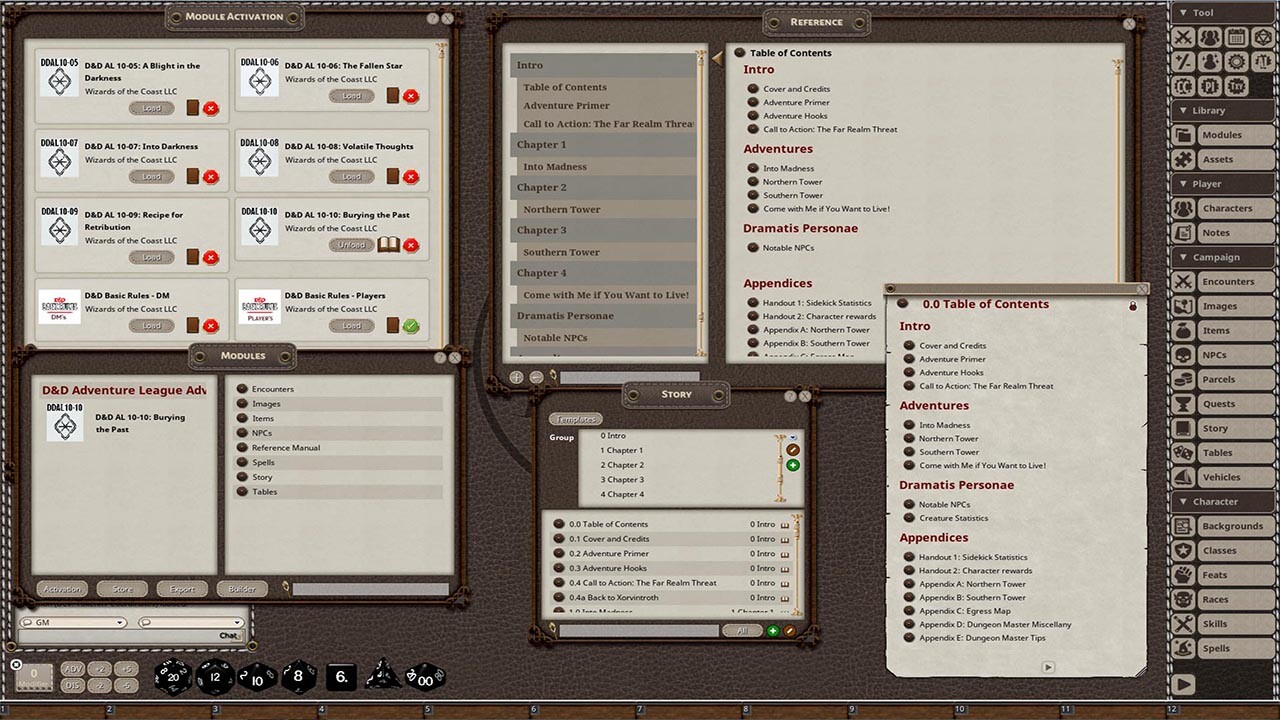 Fantasy Grounds - D&D Adventurers League 10-10 Burying the Past screenshot 1