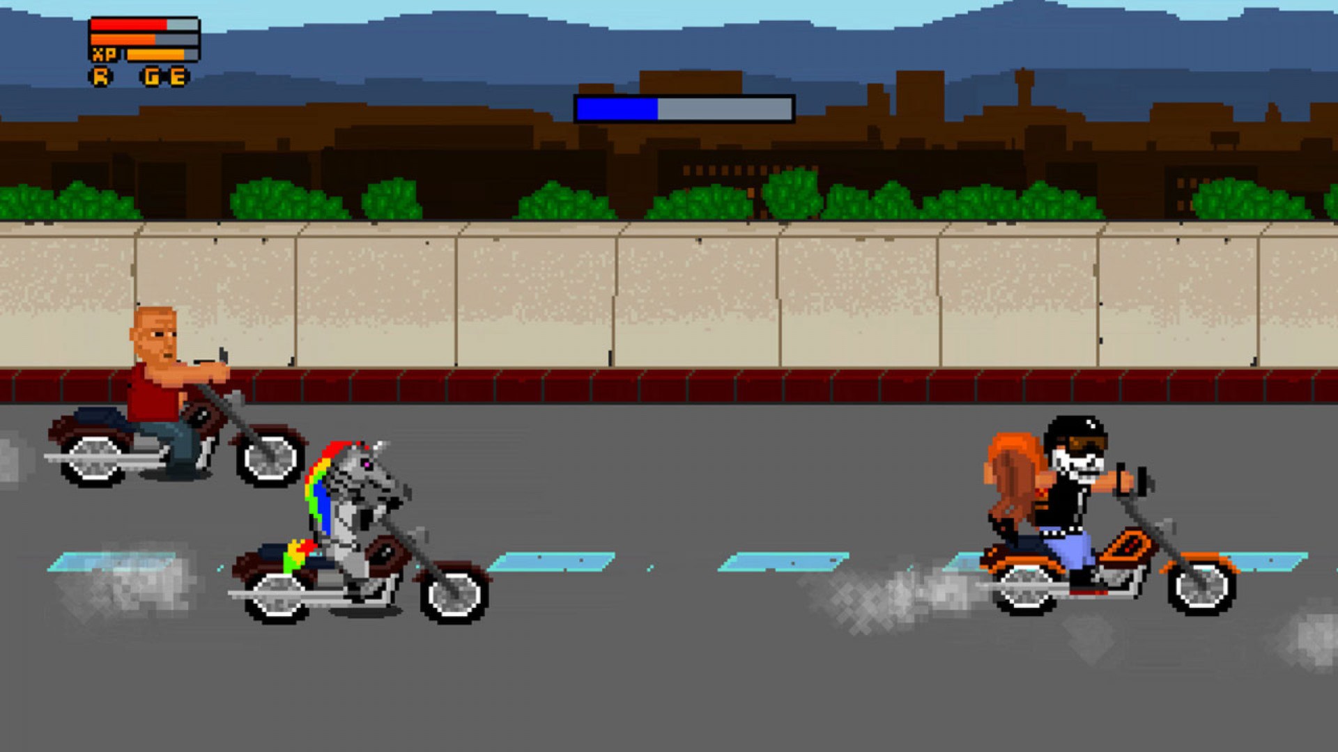 Fist Puncher: Robot Unicorn Attack Character Featured Screenshot #1