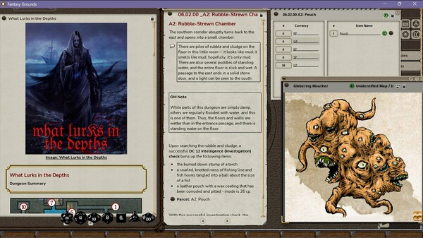 Fantasy Grounds - Drop-in Dungeons: 2nd Level Adventures