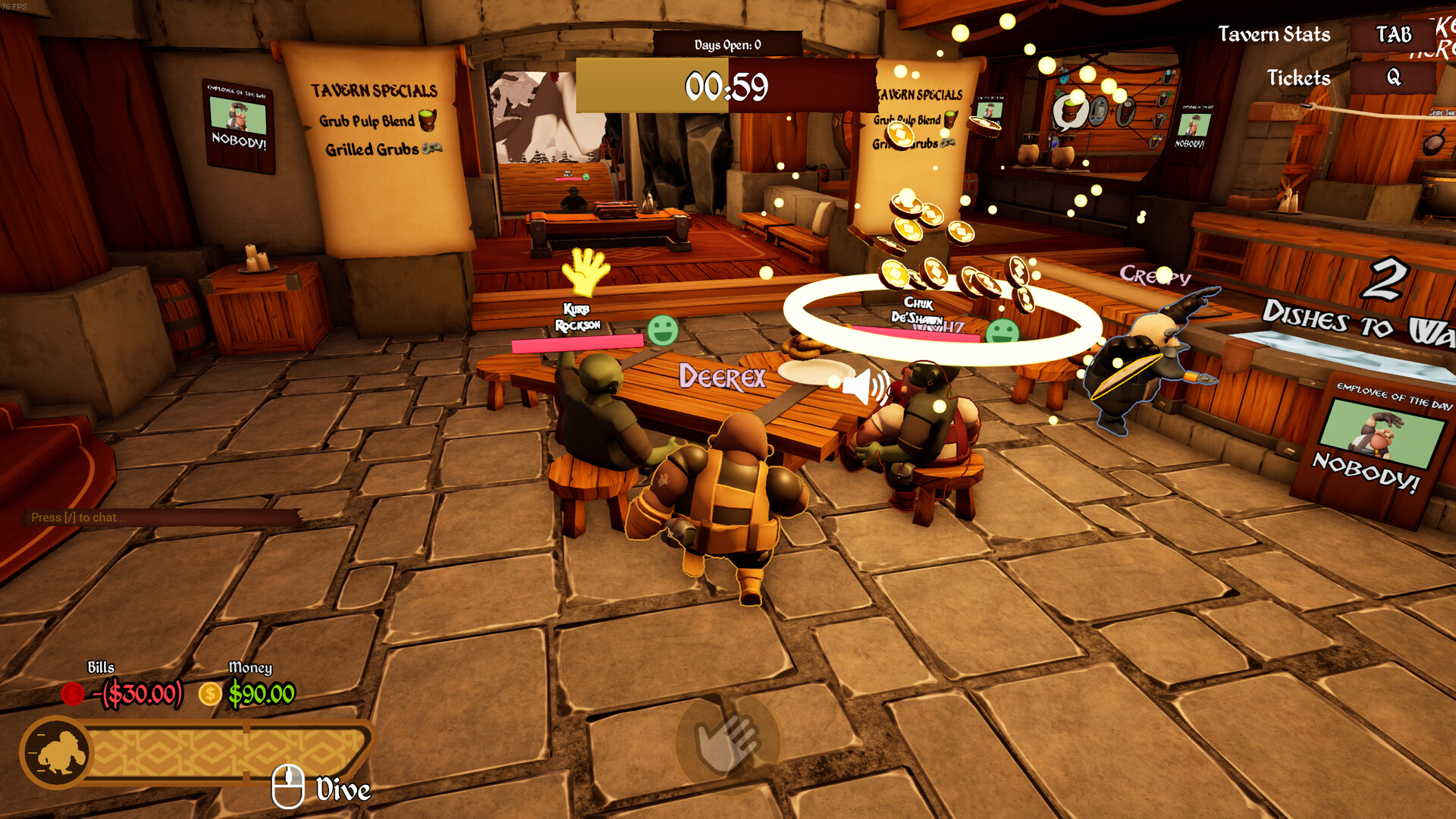 screenshot of Bronzebeard's Tavern 5