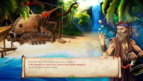 Screenshot of Pirates: Rogue's Fortune