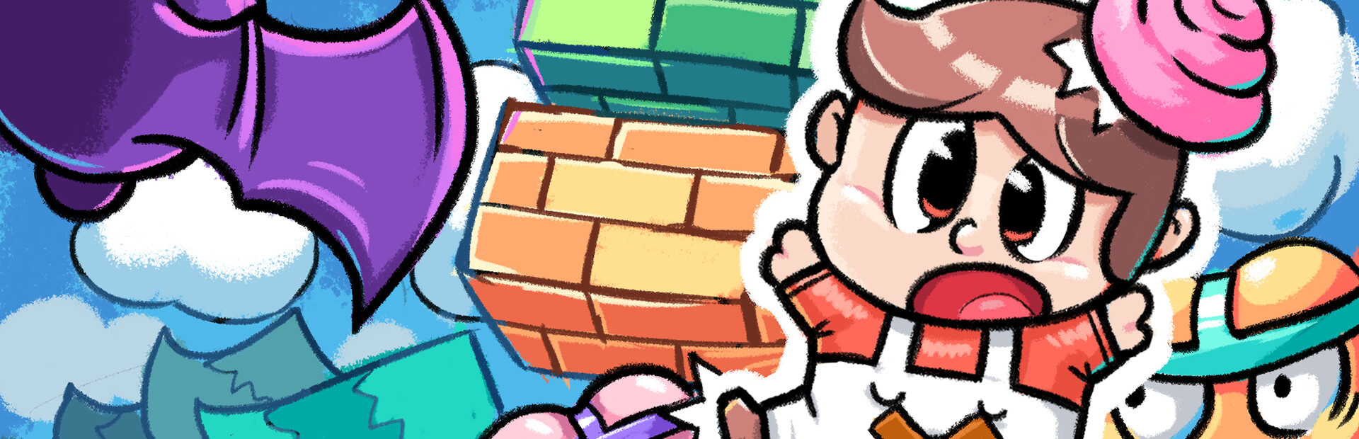 Let's bounce! Popsicle boy!