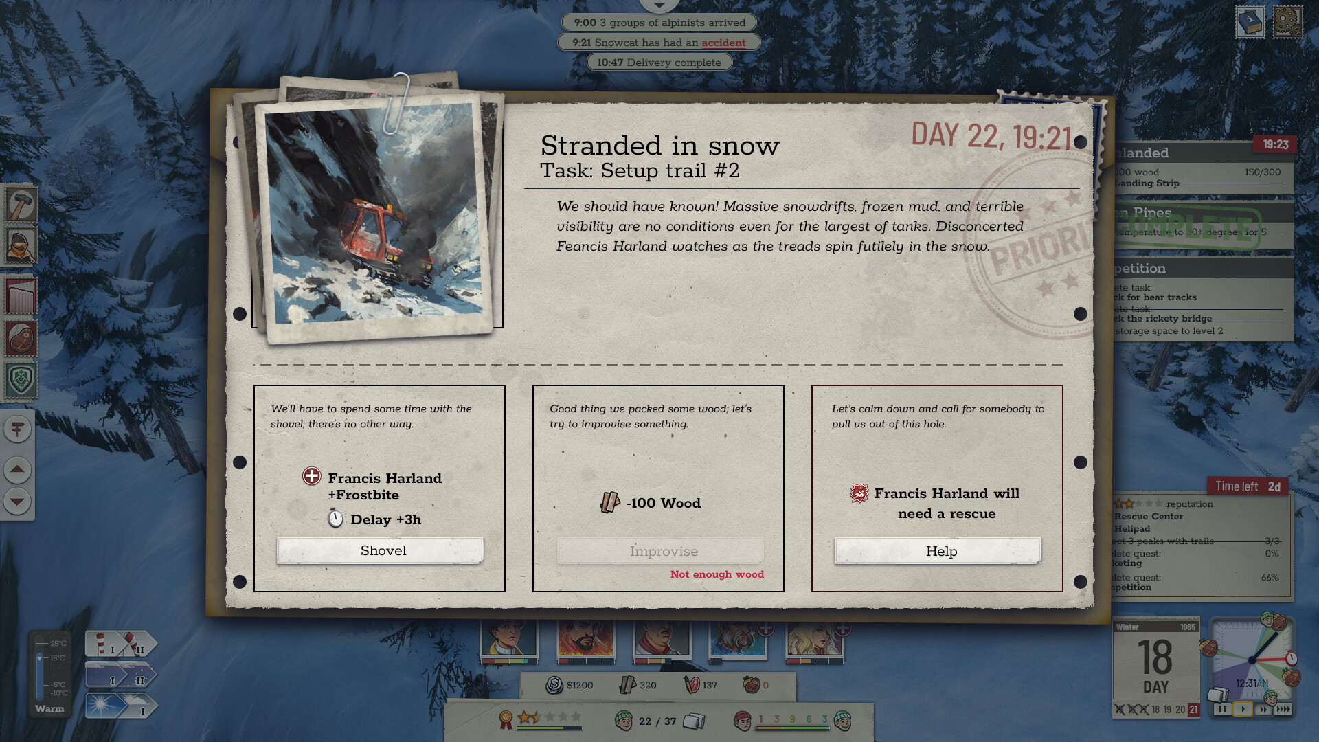 Скриншот игры Above the Snow - 7