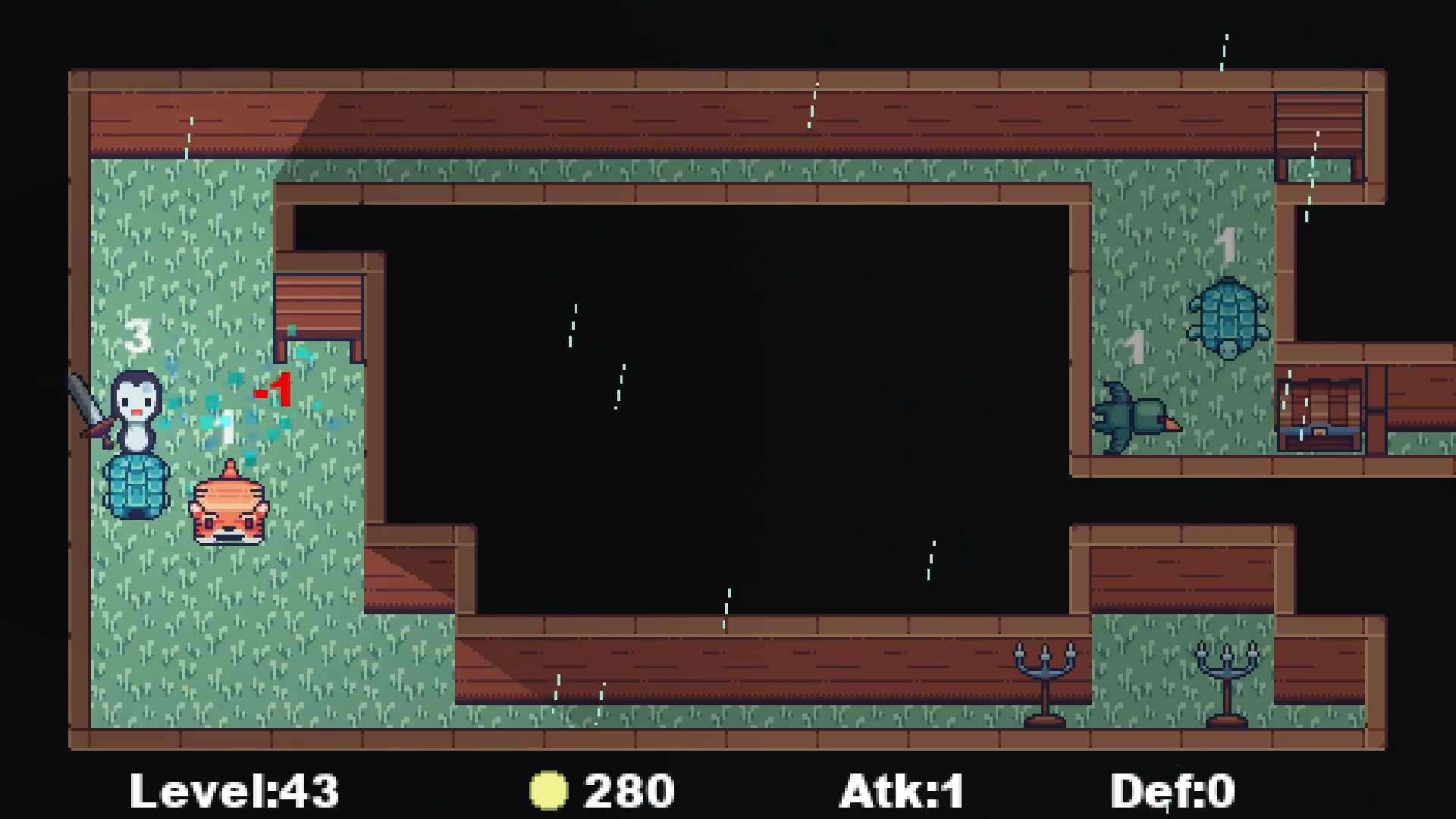 Strategy game but with a penguin who has a sword screenshot screenshot 1