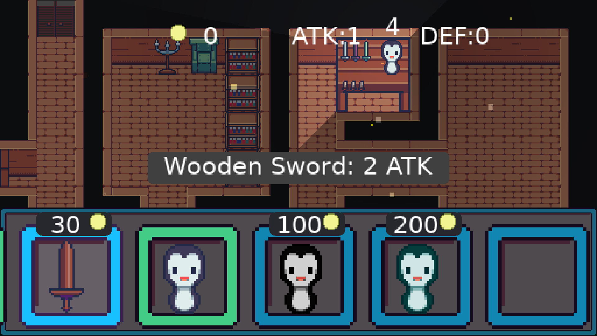 Strategy game but with a penguin who has a sword screenshot screenshot 5