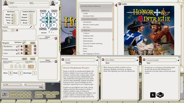 Fantasy Grounds - Honor + Intrigue