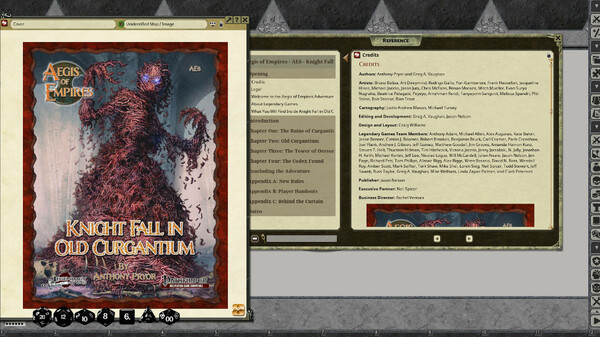 Fantasy Grounds - Aegis of Empires 6: Knight Fall in Old Curgantium