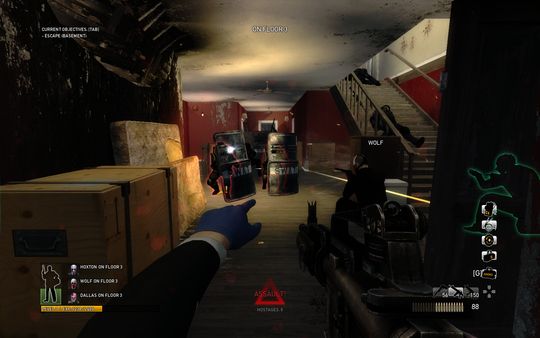 Screenshot z PAYDAY: The Heist
