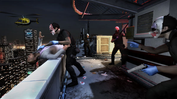 Screenshot z PAYDAY: The Heist