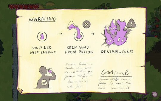 Screenshot z Wisp Child