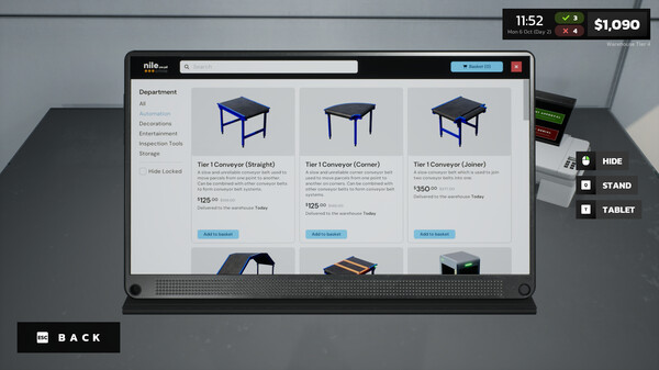 Parcel Simulator