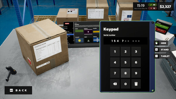 Parcel Simulator