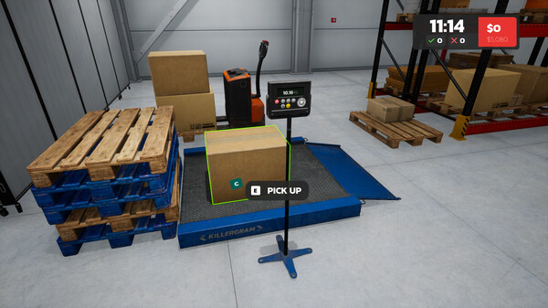 Parcel Simulator Screenshot