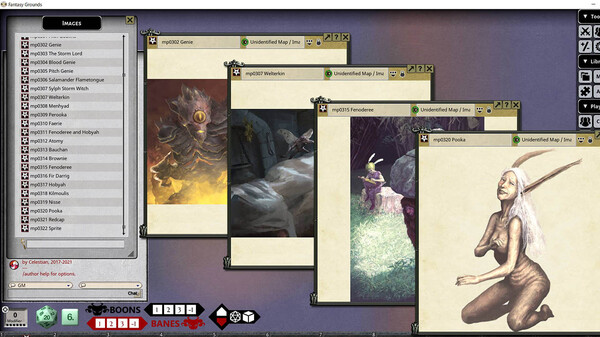Fantasy Grounds - Shadow of the Demon Lord Monstrous Pack 3 - The Faerie and the Genie