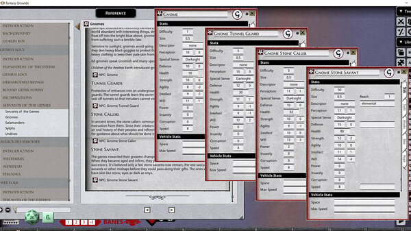 Fantasy Grounds - Shadow of the Demon Lord Monstrous Pack 3 - The Faerie and the Genie