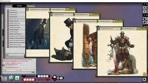 Fantasy Grounds - Shadow of the Demon Lord Monstrous Pack 4 - The Horrific Monsters