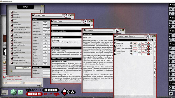 Fantasy Grounds - Shadow of the Demon Lord Monstrous Pack 4 - The Horrific Monsters