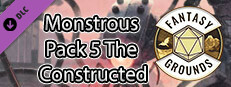 Fantasy Grounds - Shadow of the Demon Lord Monstrous Pack 5 - The Constructed Small Capsule Image