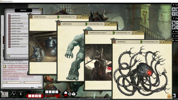 Fantasy Grounds - Shadow of the Demon Lord Monstrous Pack 5 - The Constructed