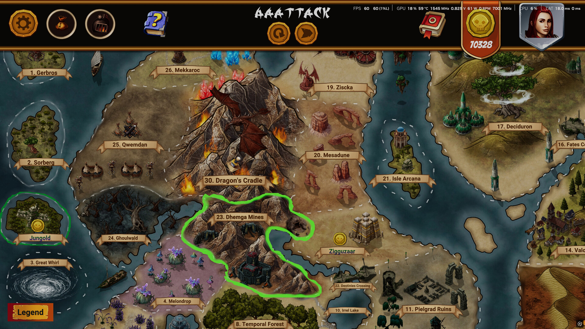 Aaattack screenshot #2