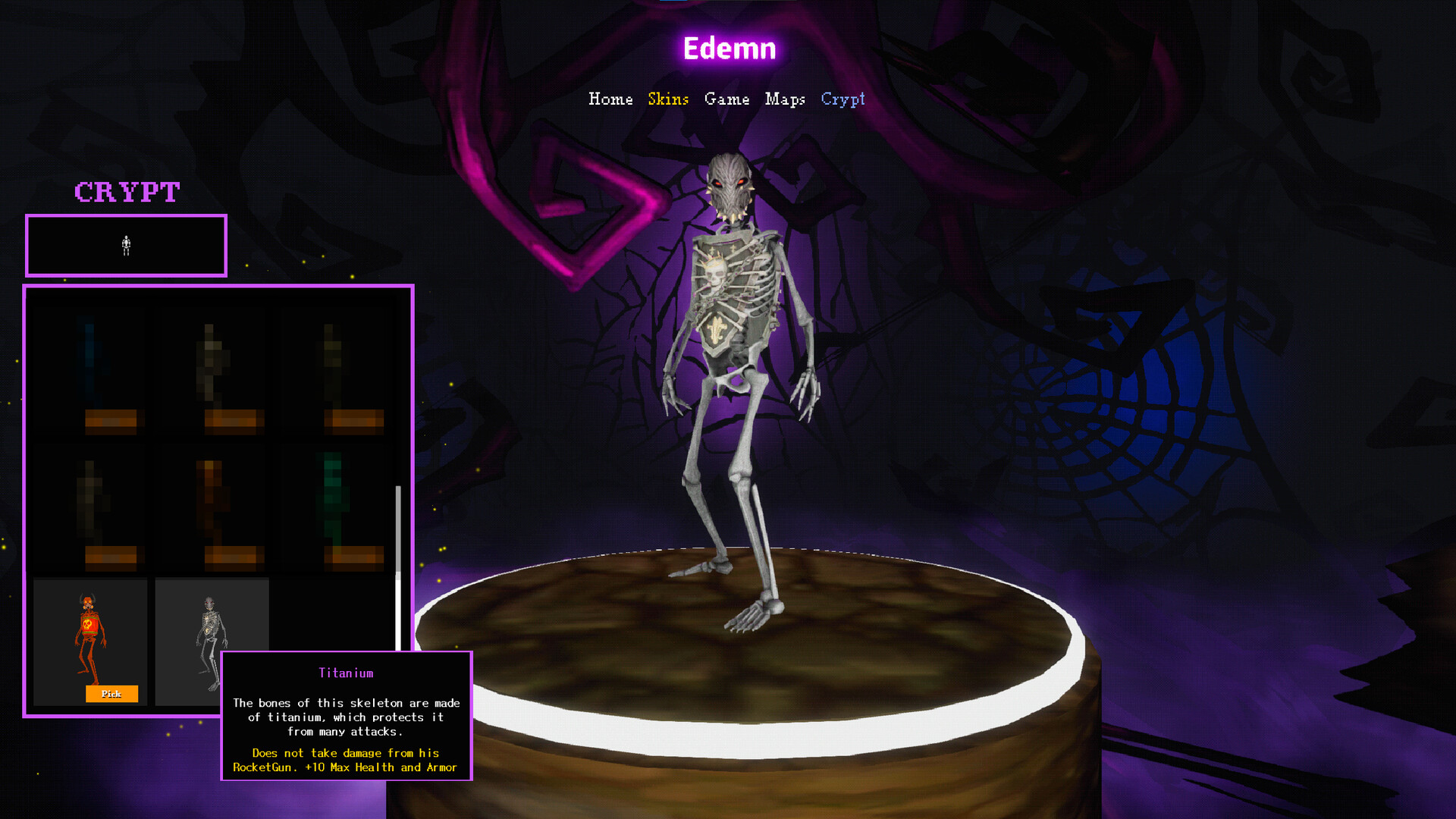 Edemn - Titanium Skeleton Featured Screenshot #1