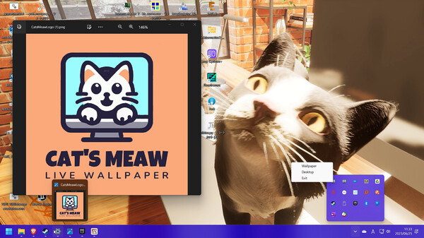 Cat's Meow Live Wallpaper