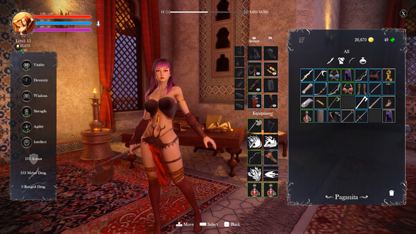 Screenshot z Concubine