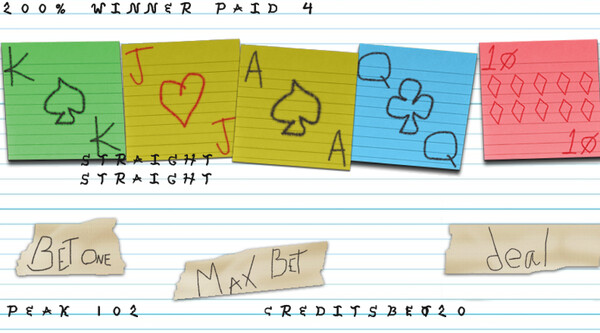 The Paper Arcade - Poker