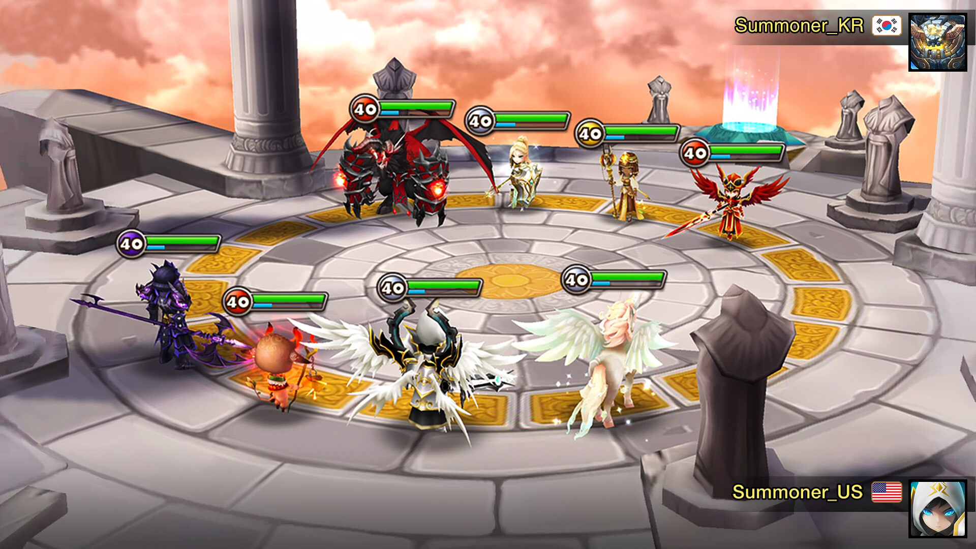 Screenshot of Summoners War