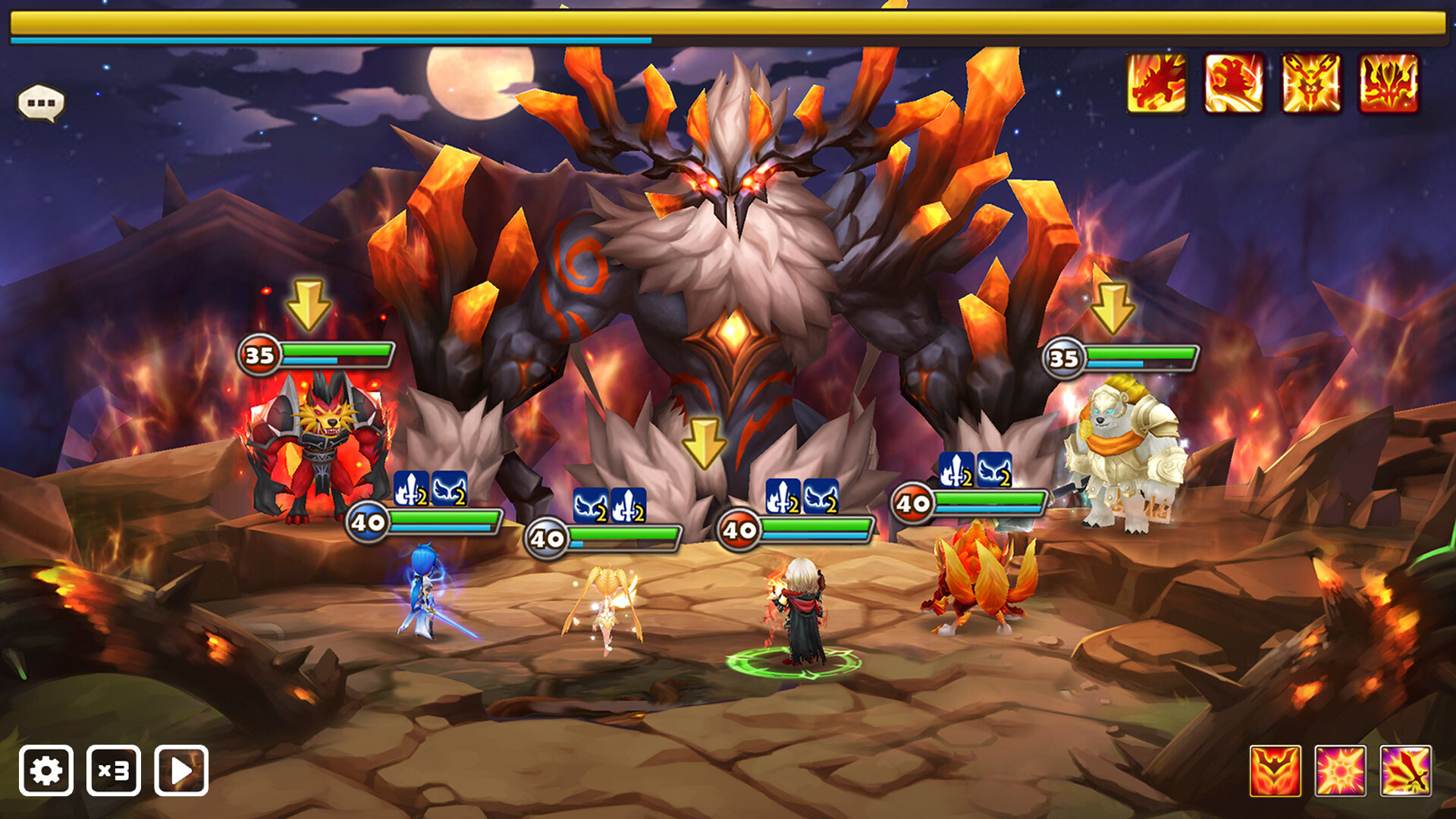 Screenshot of Summoners War