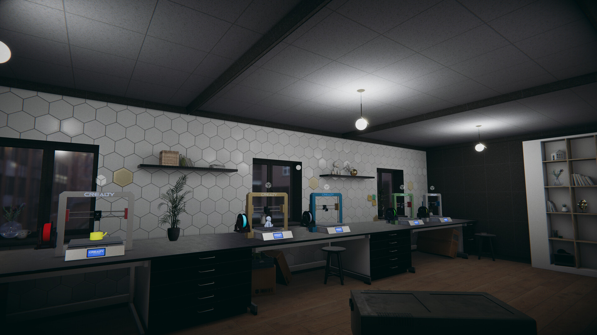 #3. 3D PrintMaster Simulator Printer (Steam) 由: SimuVerse Studios