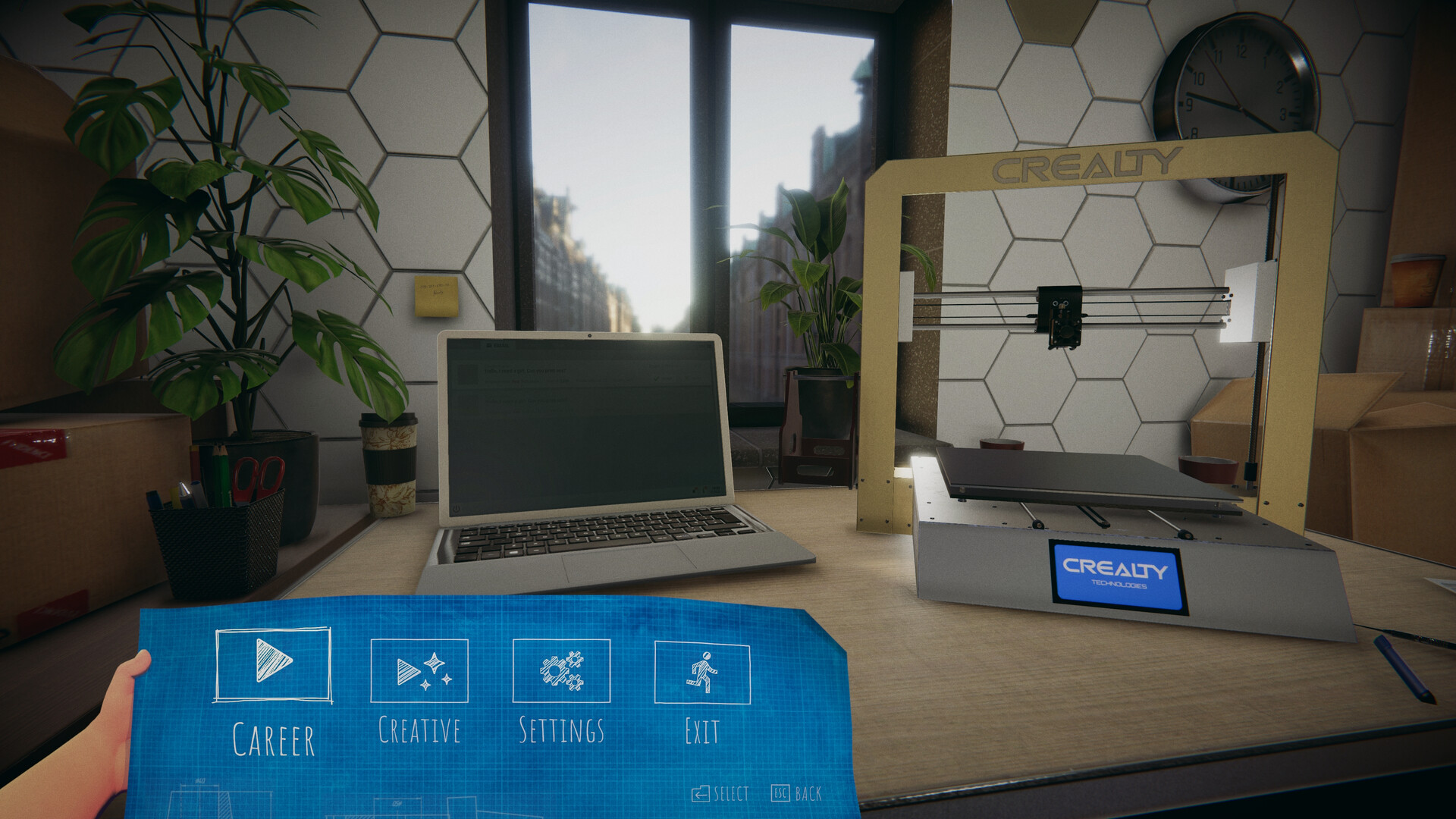 #6. 3D PrintMaster Simulator Printer (Steam) 由: SimuVerse Studios