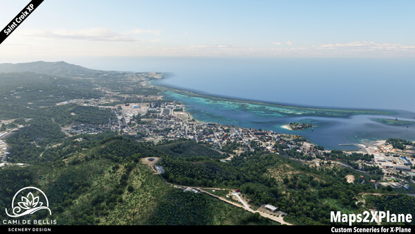 X-Plane 12 Add-on: Aerosoft - Saint Croix XP